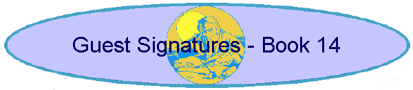 Guest Signatures - Book 14