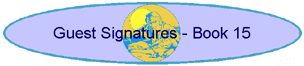 Guest Signatures - Book 15